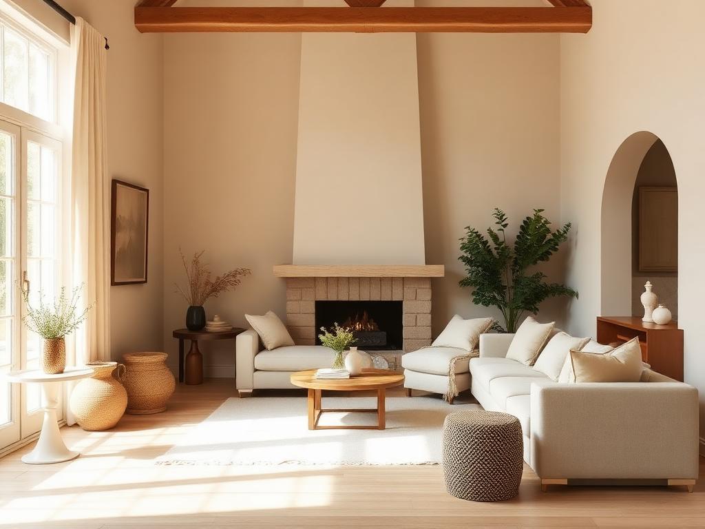 A bright, spacious living room